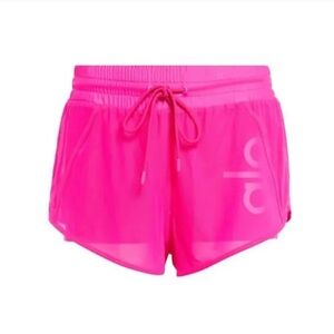 ALO Yoga Magenta Ambience Shorts